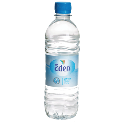 Eden-vatten på flaska private label